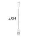 2 x 2 Pack USB A to USB C Woven Cable 60W for iPhone 16E 16 15 Pro Max Car Charger, iPhone 15 Carplay Cable Car Adapter iPad USB C Cord 10th, Air 5th 4th Mini 6th i 15 Pro Plus Charger Charging Cord (3 Feet)