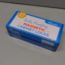 20 Pack Magnetic Cabinet Locks Baby Proofing - Vmaisi Children Proof Cupboard Drawers Latches - Adhesive Easy Installation (Standard)