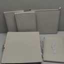 Vailando 6-Shelf Hanging Closet Organizer with 3 Drawers, Closet Hanging Shelves with Removable Fabric Drawers for Wardrobe, Nursery & Dorm Storage, Silver Gray