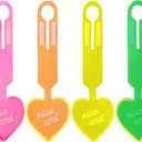 4pcs, Luggage Tags, Luggage Tag for Suitcase to Quickly Spot Luggage, Baggage Tag, Air Travel and Cruise Essentials Bag Tags with Name and Number, PVC Fluorescent Effect, Not Afraid of Losing (Universal size, Four Colors)