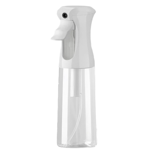 THINTON Continuous Spray Bottles for Hair 6.8oz/200ml Ultra Fine Mister Spray Bottle (White)