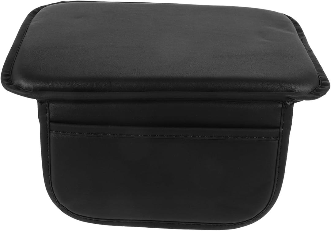 Memory Foam Elbow Rest Pad Car Armrest Box Pad Pu Leather Sponge Fit Comfortable Car Accessory