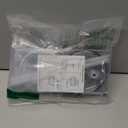 2 Pack Detachable Straw Lid Replacement Compatible with Stanley Quencher H2.0 40 oz Tumbler, Leakproof Spillproof Flip Straw Cover, 3.6 Fit, Easy Clean For Stanley Cup Accessories (White+Black)