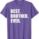Best Brother Ever T-Shirt, Men Size Small
