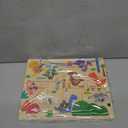 2 in 1 Magnetic Color and Number Maze Double-Sided ABC Alphabet Puzzles Board Magnet Dinosaur Counting Maze Preschool Learning Montessori Education 3 4 5 Years Toys (Multicolored, One Size)