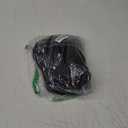 Lands' End Women's Relaxed Fit Sport Knit High Rise Pants - Soft Cotton Pull-On with Elastic Waist (Medium, Black)