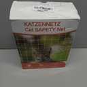 Balcony Cat Net, High-Strength Protective Net, Fixes Balconies, Terraces, Windows, Roof Openings (10x26ft, Transparent, Thicker and Stronger)