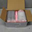 245 PCS 10 oz Mini Cake Pans with Lids, 60 Pack 4.4x4.4 Large Aluminium Foil Pan Mini Cake Tins with Lids and Spoons, Square Individual Baking Pan Cup for Wedding Birthday Party Picnics