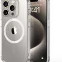 ESR for iPhone 15 Pro Max Case, Compatible with MagSafe, Shockproof Military-Grade Protection, Scratch-Resistant Back, Magnetic Phone Case for iPhone 15 Pro Max, Classic Hybrid Case, Clear