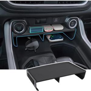 Sinminou Center Console Organizer Compatible with 2023-2025 2026 Toyota Grand Highlander Interior Accessories, Console Organizer Tray for Cell Phone and Vehicle Key (Central Control Compartment Tray)