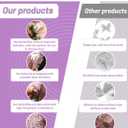 3D Glitter Christmas Butterfly Ornaments, 6 Pack Hanging Butterfly with Clip for Christmas Tree Decoration, Indoor Christmas Decoration (6, Pink)