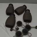 haakaa Hippo Pouch – 9oz/260ml Reusable Pouches for Toddlers, Reusable Baby Food Pouches for Homemade Organic Purees, Juices, Smoothies, and Yogurt, 4 Pack, (Grey)