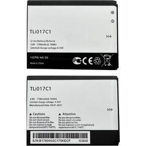 TLI017C1 Battery for Tracfone TCL Flip 2,Greatcall Red Graphite Jitterbug Flip Phone,Rechargeable 0 Cycle Battery Compatible with Alcatel Greatcall Red Graphite Jitterbug Flip Phone TLI017C1 Battery for Tracfone TCL Flip 2,Greatcall Red Graphite Jitterbug Flip Phone,Rechargeable 0 Cycle Battery Compatible with Alcatel Greatcall Red Graphite Jitterbug Flip Phone