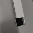 Blackout PVC Light Blocking Strips for Window Shades and Blinds - Blocks Light Along The Sides of Blackout Blinds,Side Tracks for Cordless Shades, Light Blocking Strips for Bedroom (White, 58",2Pcs)