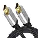 HDMI Cable, Premium, Ethernet, HDMI Certified, 12 Foot HDMI Cable, Ultra HD, Full HD 1080p, HDR Capable, 18 Gbps 4K 60Hz HDMI, Smart TVs, Roku, Fire Stick, Streaming Devices, Blu Ray, Cable, 34476