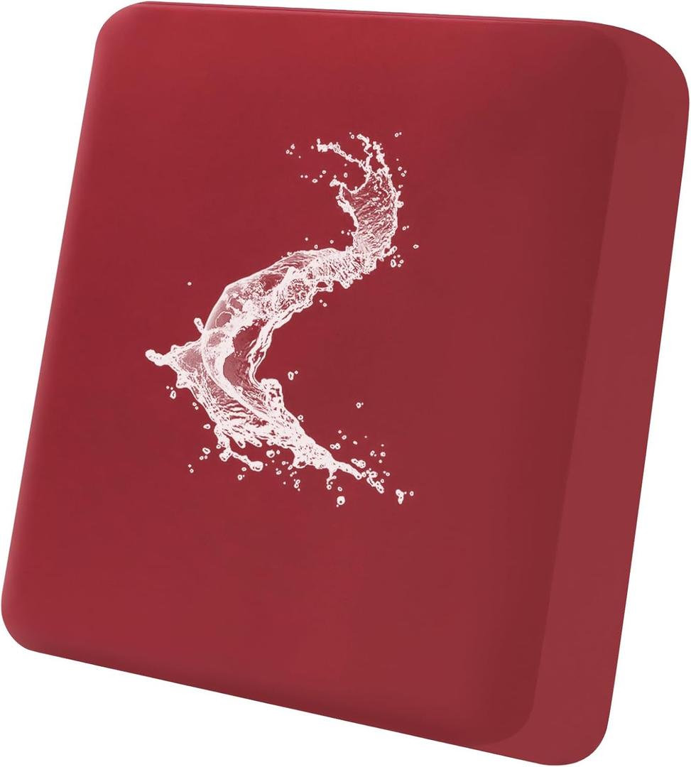 Smiry Waterproof Couch Cushion Covers, Stretch Washable Sofa Cushion Cover, Soft Sofa Slipcover Elastic Non-Slip Furniture Protector for Pets, Kid (1 Pack, Wine Red)