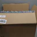 MIULEE Goose Feather Down 20x20 Pillow Insert Set of 2 with 100% Down-Proof Cotton Cover, Soft Fluffy Decorative Pillow for Sofa Bed Couch Living Room White