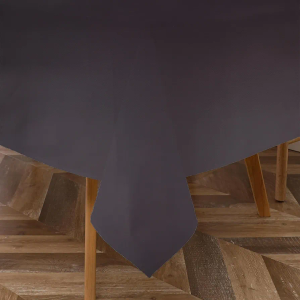 Majestic Giftware PVC Faux Leather Rectangle Tablecloths | (TCE32-54108) Purple Waterproof & Spill Proof Dining Table Cover | Decorative Washable Tablecloth for Home, Kitchen, Party (54X108)