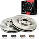 Torchbeam 12.63" Front Brakes and Rotors Kit Brake Kit Compatible with Chevrolet 2010-2015 Camaro 3.6L, 55174 D1404
