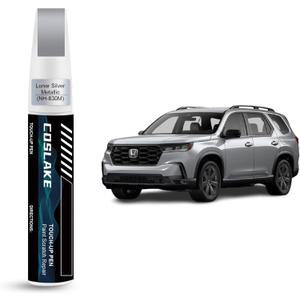 Car Touch Up Paint(Lunar Silver Metallic(NH-830M)) for Honda, Car Paint Scratch Repair Kit, Quick & Easy Solution to Repair, 2 in 1 Scratch Remover Pen with Color-Matched
