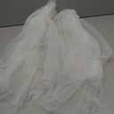 YMFFW Women Fashion Wedding Removable Puff Sleeves Plain Detachable Sleeves for Bride Add On Wedding Gift Bridal Accessories