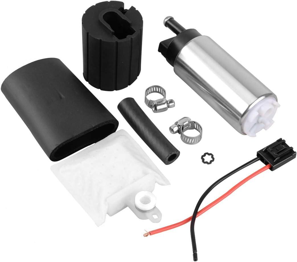GSS342 255LPH Fuel Pump High Flow Pressure Electric Intank Fuel Pump (Silver)