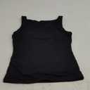 SUUKSESS Women Scoop Neck Tank Top Summer Sleeveless Going Out Double Lined Basic Tops
, Size L