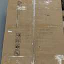 Haewon White Makeup Vanity with Lighted Mirror and Charging Station, Vanity Table Set with Adjustable Lighting, 4 Drawers, Storage Chair for Bedroom