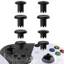 eXtremeRate ThumbsGear V3 Interchangeable Thumbsticks for Xbox Core Controller, 4 Height Adjustable Convex and Concave Grip Joysticks for Xbox One S/X/Elite, for Nintendo Switch Pro Controller - Black