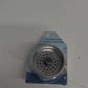 Mainstays Silver Stainless Steel Kitchen Sink Strainer and Drain Catcher with Rubber Stopper