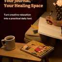 PieceRelax A5 Puzzle Journal 329 Plastic Pieces for Adults - Twinkle Twinkle - Pop Salon - Book Cover & Notebook, Unique Puzzle Gift, Jigsaw Artwork [YA1062]