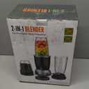 Countertop Blenders for Kitchen, 25000RPM Smoothie Blender with 37oz 32oz 23oz Portable Cups, Personal Blender for Shakes and Smoothies for Ice Crushing, Frozen Drinks, Milkshake, Juice, Nuts
