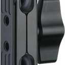 Double Socket Arm Connects to 17mm Ball Head Adapter Mount Compatible with Garmin GPS Mount RAM Mounts Car Bike Motorcycle Phone Holder Tablet Holder 17mm Dual Socket Arm (Black)