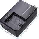 VSK0631 Camera Battery Charger for Panasonic VSK0650 VSK0651 PV-DAC14D VSK0698