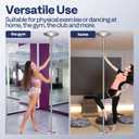 VIVOHOME Professional Spinning Dancing Pole, 45mm Portable Dance Pole for Home Fitness