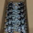 24 Pack Baby Hangers with Clips, 360Rotatable Toddler Pant Hangers with Clips, Non-Slip Space Saving Kids Hanger for Newborn Children Clothes Skirts Boots Closet Organizers, Black