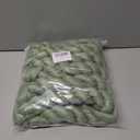 GARENY 6 Pack Sage Green Cheesecloth Table Runner 120 Inch 10 FT Boho Gauze Cheese Cloth Table Runner for Spring Bridal Baby Shower Wedding Birthday Party Holiday Centerpiece for Home Decorations