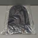 August Crown Unisex Double Layer Knit Winter Beaniehat (Black & Gray 2 Pack)