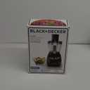 BLACK+DECKER FP1600B 8-Cup Food Processor with Stainless Steel Blade, Black
