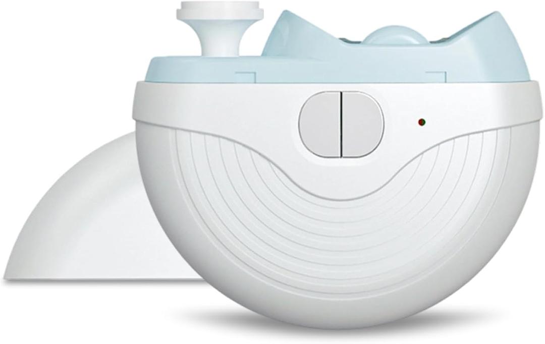 Electric Nail Clipper, 3 Speeds Strong Power Electric Smart Nail Clippers, 2 in 1 Automatic Nail Trimmer with Polishing, Electric Nail Clippers for Seniors Seniors, Kids, Adults