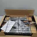 FUTASSI P6 Mini Rolling Clothes Rack Heavy Duty, Clothing Racks for Hanging Clothes, Freestanding Garment Rack with Wheels, Portable Closet Rack Max Load 360LBS, 23.6''W x 14''D x 74.6''H, Black