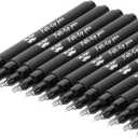 Mr. Pen- Drawing Pens for Artists, 0.1mm, 12 Pack, Black Artist pens, Micro Pens for Drawing, Bible Journaling Pen, Fine Point