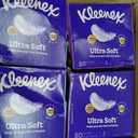 Kleenex Ultra Soft Facial Tissues, 8 Cube Boxes, 80 Tissues per Box, 3-Ply