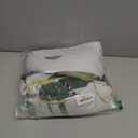 Modern Bohemian Sage Green Leaf Blackout Curtains, Mid Century Modern Minimalist Boho Olive Green Palm Window Drapes for Bedroom Living Room, 84 inch Length 2 Panels Set, 52x84 inch