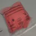 Wolkemer 4ft Fitted Round Tablecloth Spandex Stretch Cocktail Table Cover Elastic Edge Red Table Topper Cap for Dining Wedding Party Picnic 48 Inch