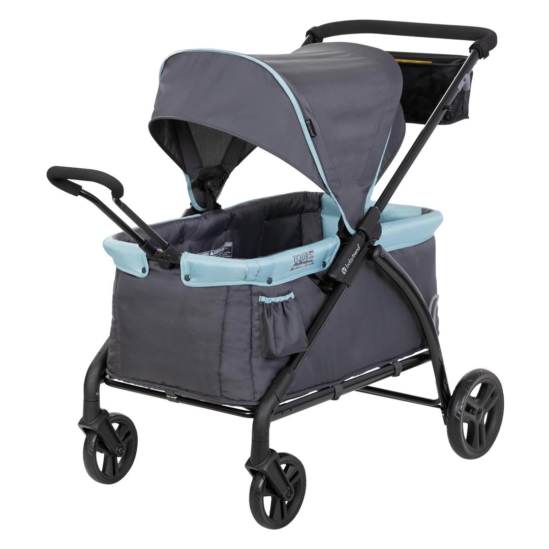 Baby Trend Expedition/Tour LTE 2-in-1 Stroller Wagon, Desert Blue