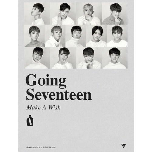 SEVENTEEN GOING SEVENTEEN 3rd Mini Album VER.1 MAKE A WISH PhotoBook+PhotoCard+Bookmark+etc,  Format: Audio CD