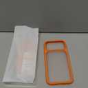 TORRAS Shockproof for iPhone 17 Pro Max Case with Camera Control Button, [12FT Military Grade Drop Protection] Enhanced Grip & Soft Touch Translucent 17 Pro Max Case with DIY Buttons, Neon Orange