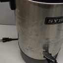 SYBO SR-CP40C Commercial Grade Stainless Steel Percolate Coffee Maker, Hot Water Urn for Catering, Hot Beverage Dispenser, 40-Cup, 4.5L, Metallic