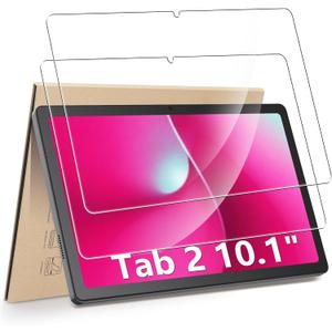 2-Pack Screen Protector Compatible with T-Mobile REVVL Tab 2 10.1 Inch Tablet 2025 Release, Tempered Glass Film [HD Clarity] [9 Hardness] [Anti-Scratch]
